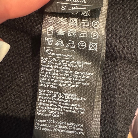 All Saints cotton women’s sweater, small - Picture 5 of 5